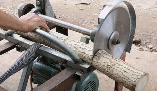 Как сделать станок для распиловки дров