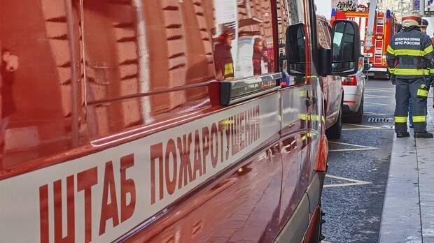 Пожар произошел в квартире на севере Москвы
