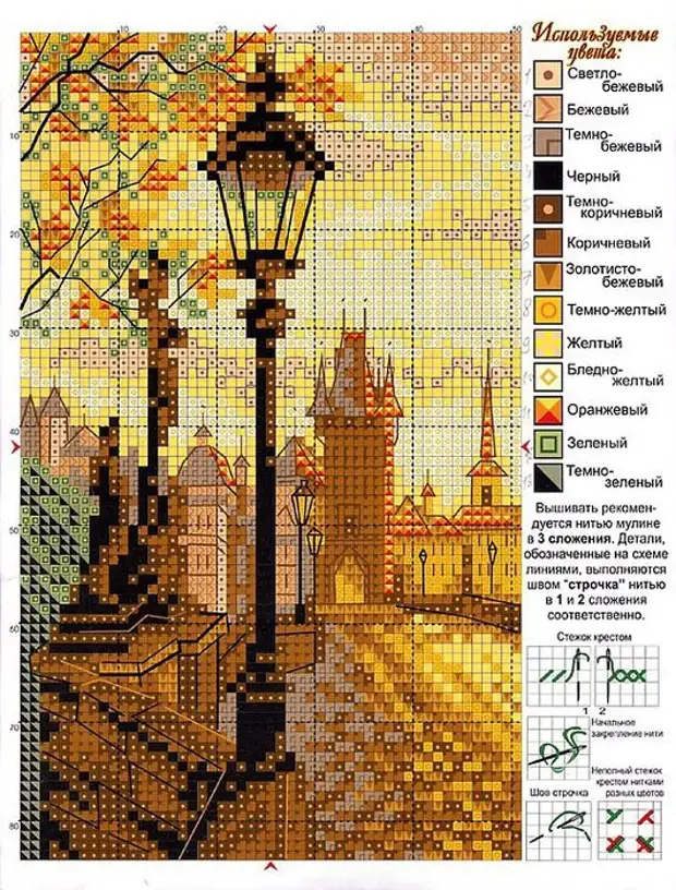 Авторские схемы для вышивания