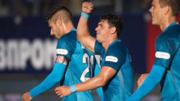 Сегодня. Санкт-Петербург. "Зенит" - "Амкар" - 3:0. Автор дубля ЖУЛИАНУ.
