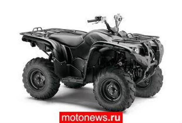 Квадр Yamaha Grizzly в ограниченной серии Tactical Black