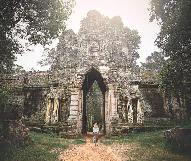 Сиемреап, Камбоджа  история, путешествие