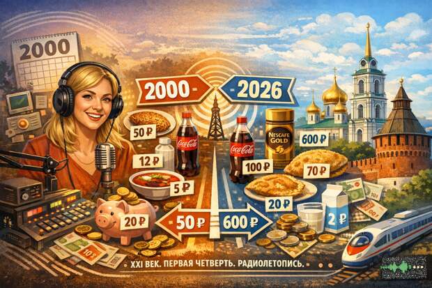 Туляки вспомнили, как менялись цены в первой четверти XXI века