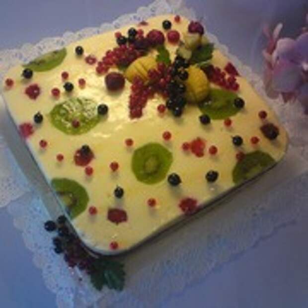 Торт с лимонным шантели от Лука Монтерсино