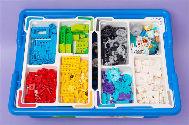 Как обеспечить научный подход? Фотообзор нового конструкторского решения lego® Education BricQ Motion 45401