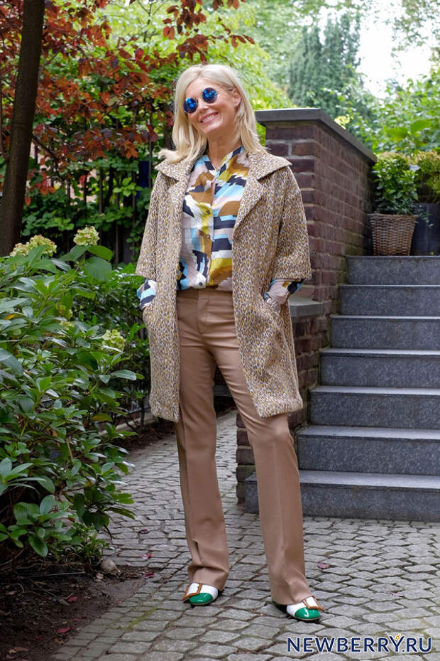 Мода для женщин за 50 от очаровательной немки Petra Dieners