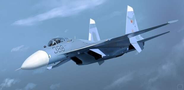 Российский Су-27 перехватил самолёт ВВС США у границ России (ВИДЕО)