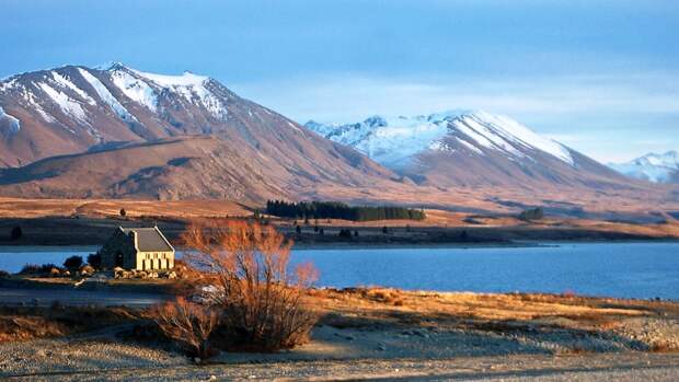 NewPix. ru - Удивительная красота озера Текапо в Новой Зеландии (Lake Tekapo)