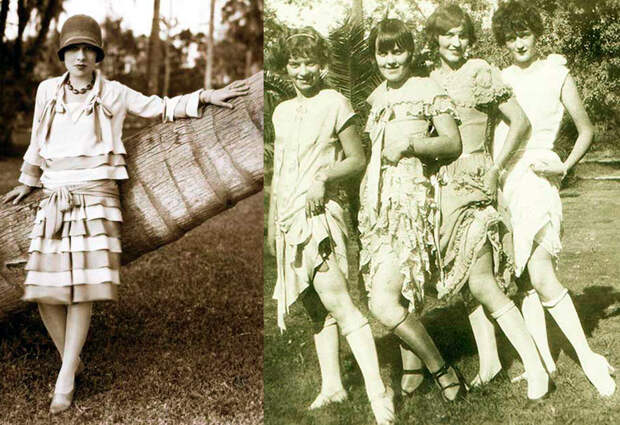 Женская мода 1919-1923