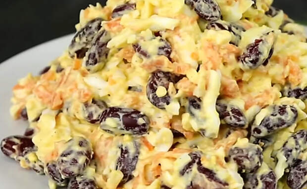 Салат Дружба с плавленым сыром: вкуснее оливье, на столе за 5 минут