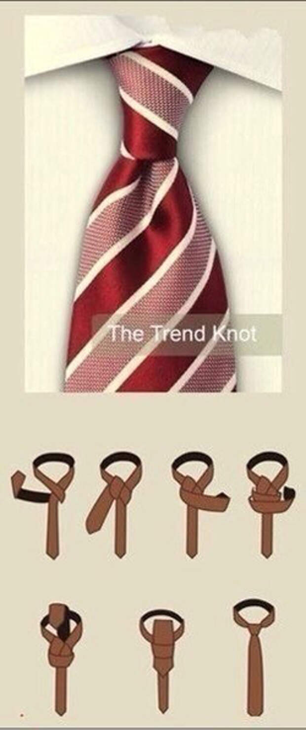 галстук схема