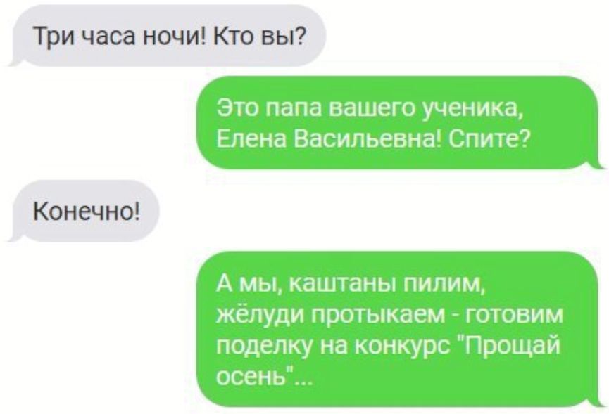 12 угарных скринов из родительских школьных чатов