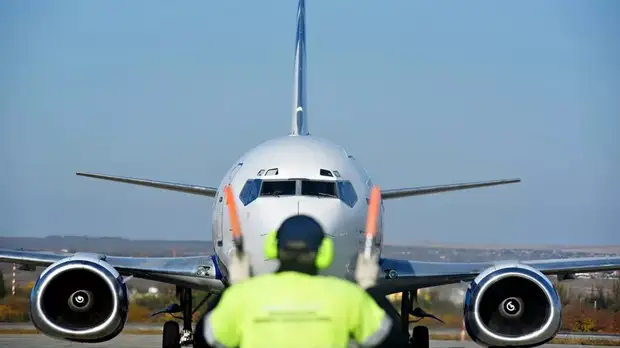 Птица попала в двигатель самолёта в Минеральных Водах
