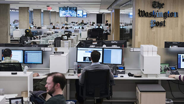 Редакция газеты The Washington Post в Вашингтоне, США Редакция газеты The Washington Post в Вашингтоне, США