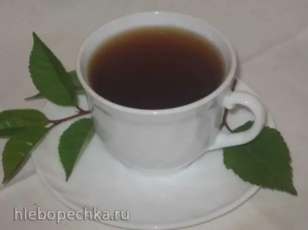 Ферментированный чай из листьев садовых и дикорастущих растений (мастер ...