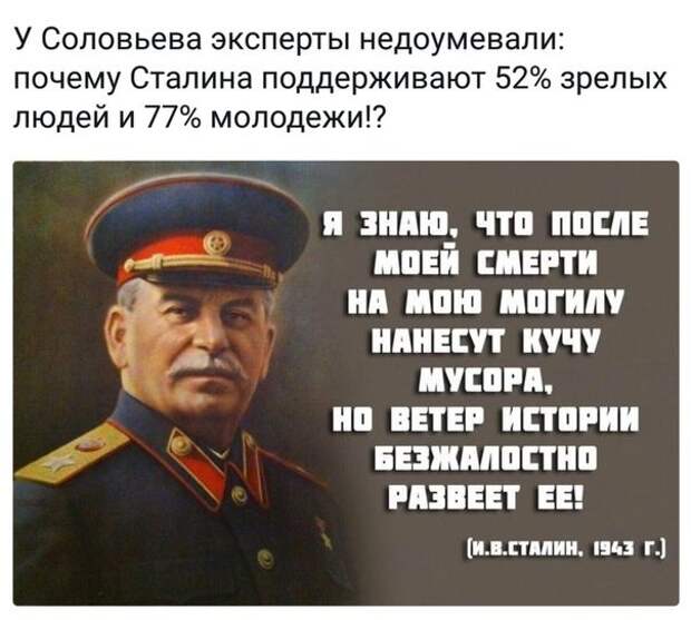 Сталин глазами Советского человека