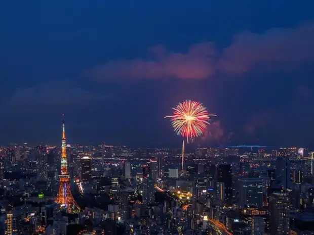 Роскошные панорамы Токио 