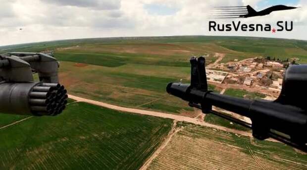 Яркие кадры: Боевые вертолёты ВКС над российско-турецкой колонной в Сирии (+ФОТО, ВИДЕО) | Русская весна
