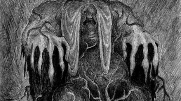 Вий описывается Гоголем как демон с огромными веками. Вий описывается Гоголем как демон с огромными веками.