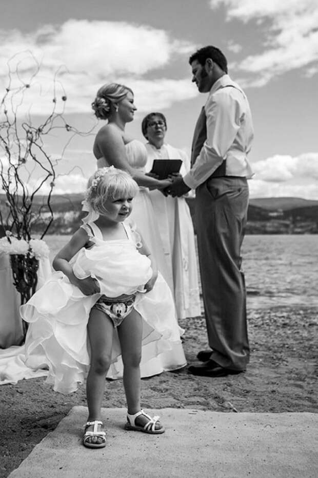 Подборка доказательств, что дети — самые несчастные гости свадеб