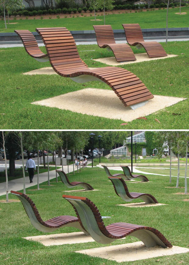 Самые необычные скамейки в мире