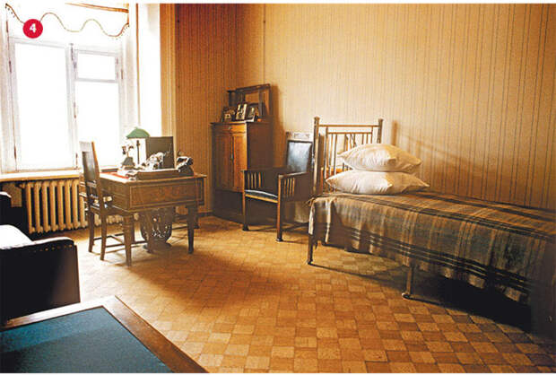 Кремлёвская квартира, как жил и работал вождь революции и последние дни Ленина.