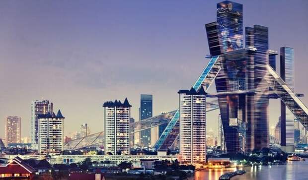 Четверть века назад такое здание могло появиться в Таиланде. /Фото: esquire.ru