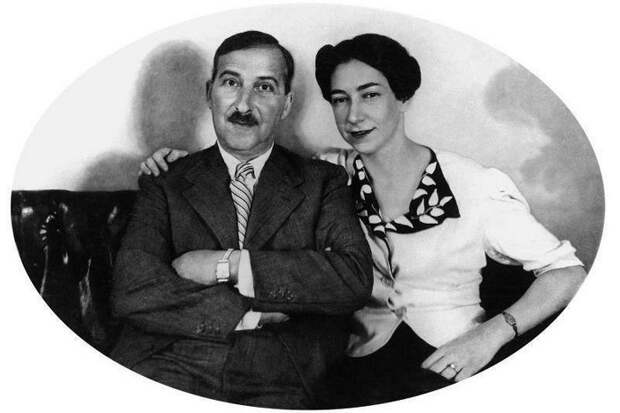Стефан Цвейг со второй женой