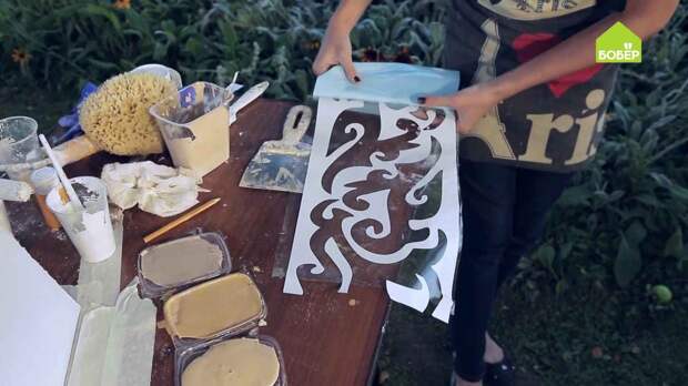 Как сделать декоративный бордюр на фасаде дома