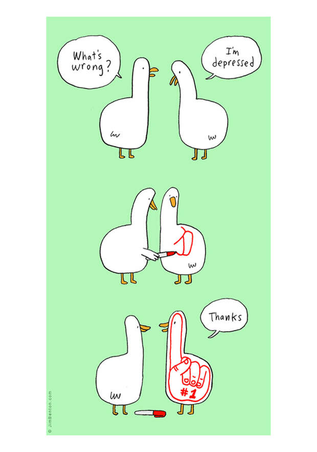 A Few Animal Cartoons By Jim Benton