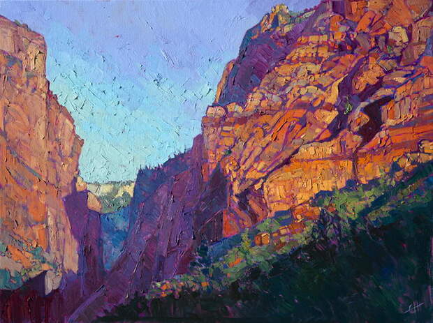 Импрессионизм в работах Erin Hanson