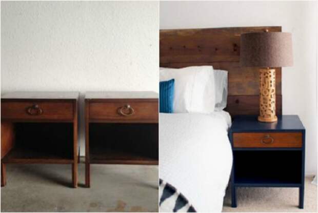 Интересные переделки старой мебели: до и после 9