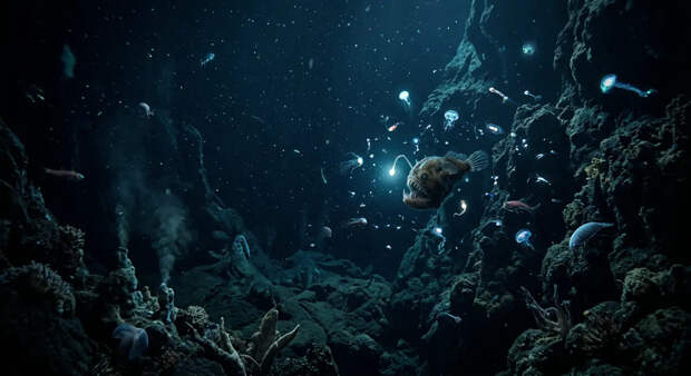 Экспедиция в Тихом океане засняла неопознанный организм на глубине 9 км