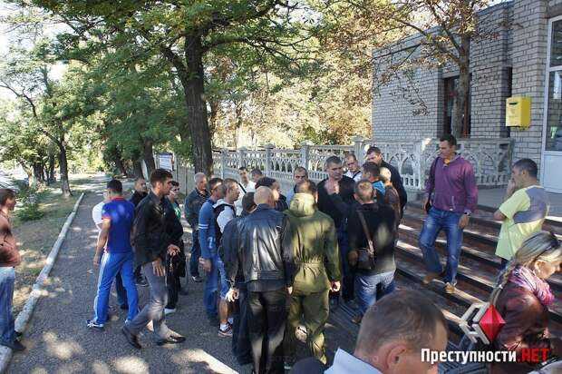 Часть 19-го батальона теробороны самовольно покинули зону АТО и приехали в Николаев: «Не хотим быть пушечным мясом»