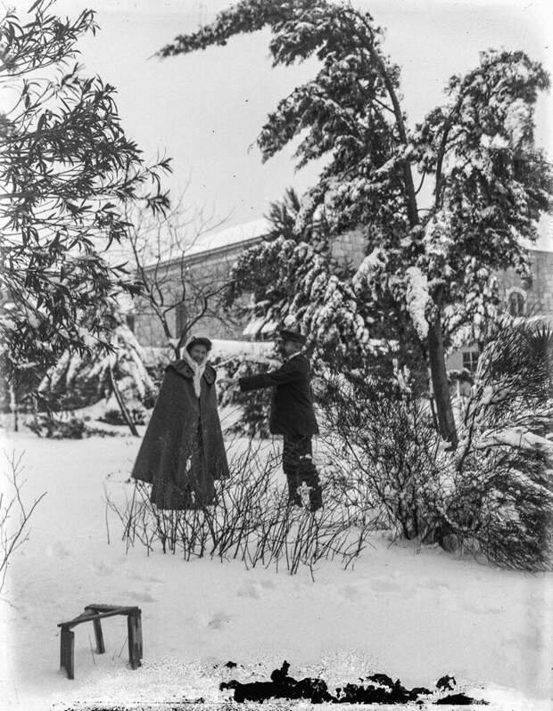 Иерусалим в снежных завалах: редкие фото 1921 года