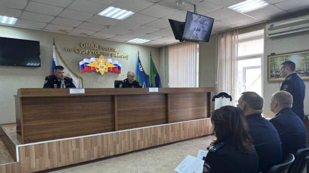 Глава полиции ХМАО Сергей Ветохин посетил Сургут