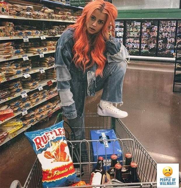 Экстравагантные покупатели Walmart walmart, в мире, люди, магазин, мода, одежда, покупатели, чудики