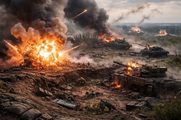 Удар по позициям ВСУ изменил ситуацию на фронте и сорвал наступление