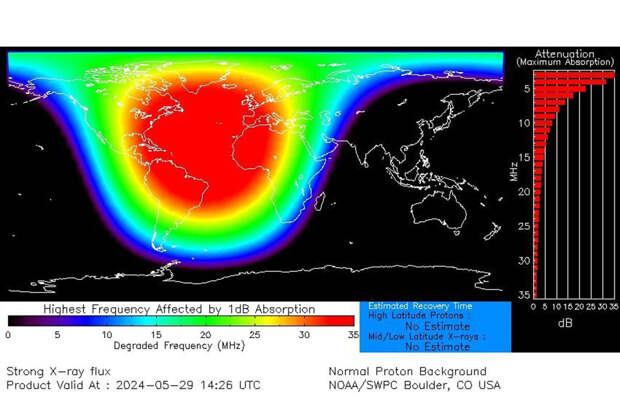 NOAA: на обращенной к Земле поверхности Солнца вновь появилось активное пятно