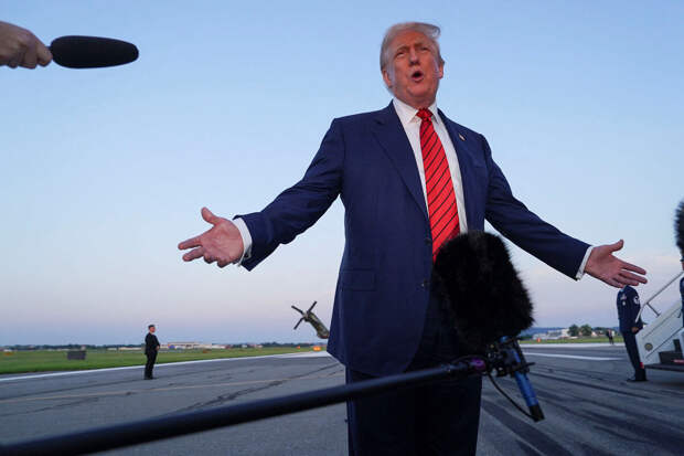 Трамп не исключил, что посетит сектор Газа в рамках визита на Ближний Восток