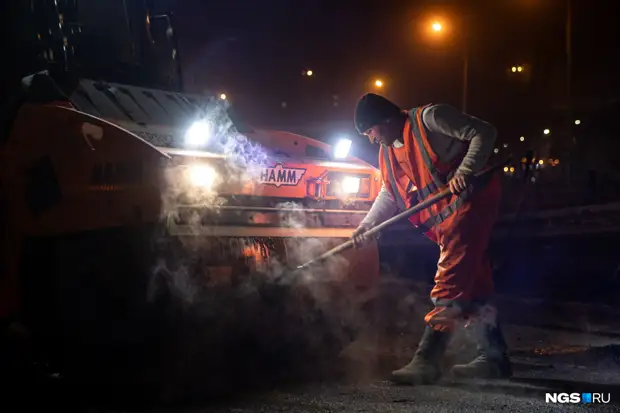 Часть улицы Ипподромской отремонтировали за две ночи — 10 впечатляющих фото