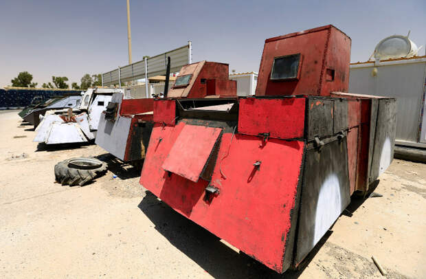 В освобожденном Мосуле нашли модифицированные автомобили из «Безумного Макса»