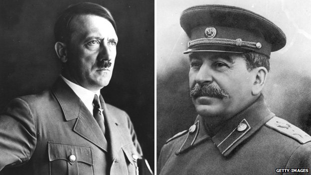 Чем Сталин отличается от Гитлера за 1 минуту
