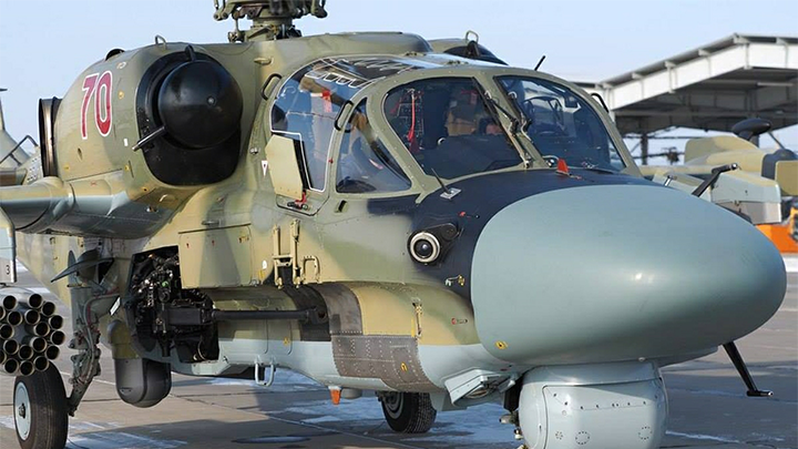 ВЕРТОЛЁТ КА -52. ФОТО: RUSSIAN DEFENCE MINISTRY/GLOBALLOOKPRESS  