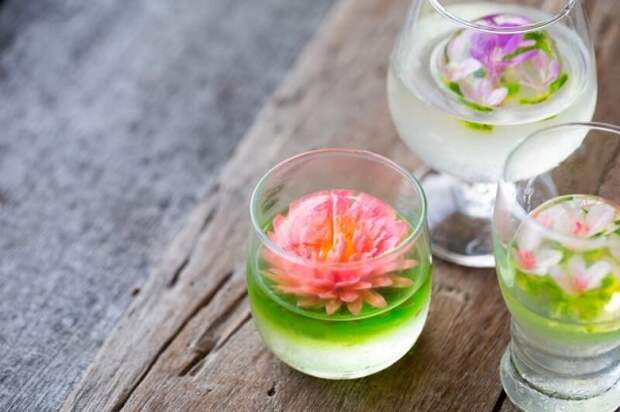 цветы в глицерине