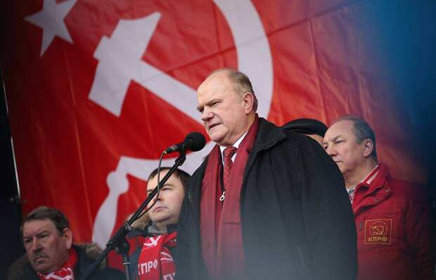 Зюганов проговорился, что его люди были на Майдане