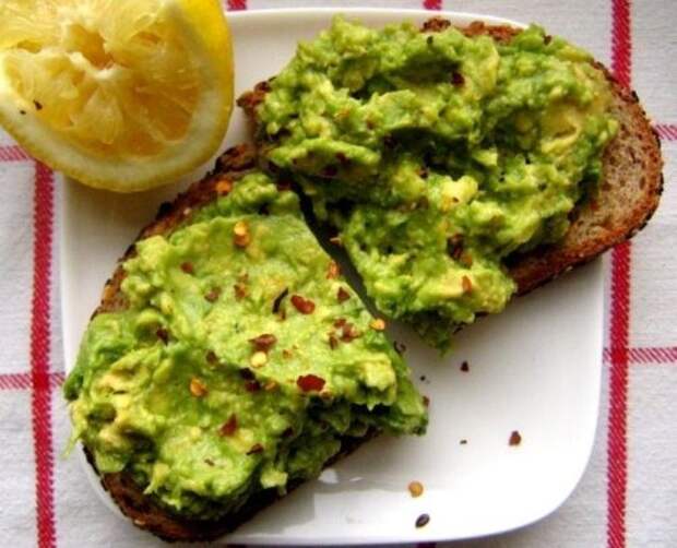 Намазка с авокадо. Намазка с авокадо.