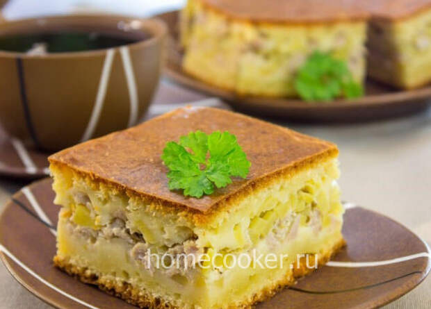 Пирог с мясом Пирог с мясом