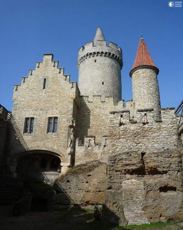 Крепость Кокоржин в Чехии