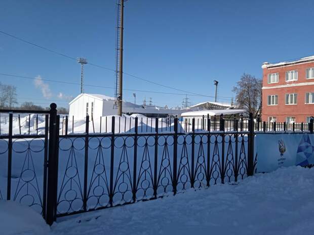 В Муроме произошло обрушение кровли строящегося керлинг-центра